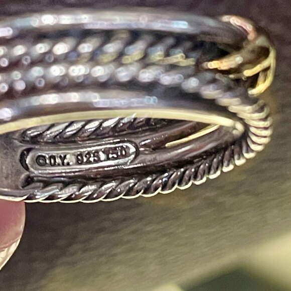 DAVID YURMAN SS AND 18KT - Picture 5 of 5